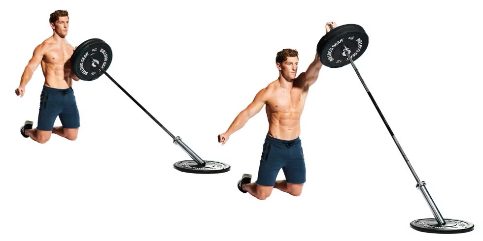 Landmine press